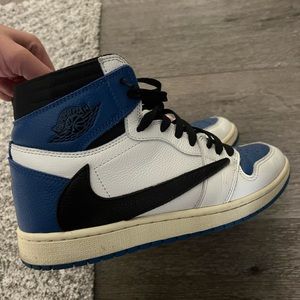 Jordan 1 High Travis Scott Fragment Blue